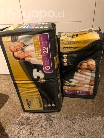 Pañales Premium G (Los 2 paquetes)