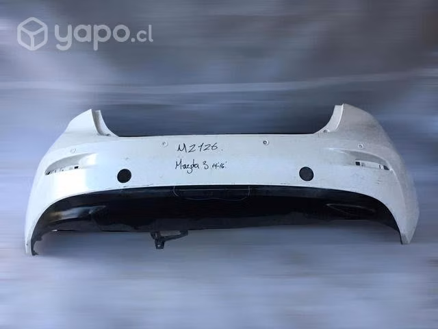 Parachoque trasero mazda 