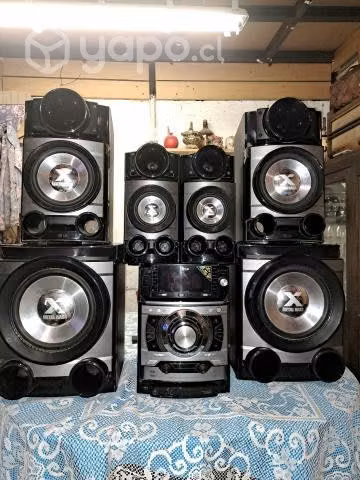 Equipo de sonido lg