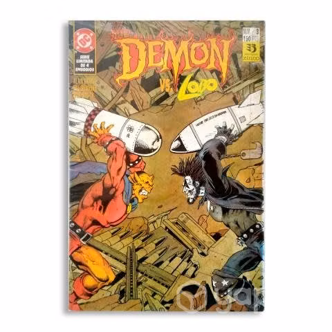 THE DEMON VS. LOBO N°3. Ed. Zinco 1992