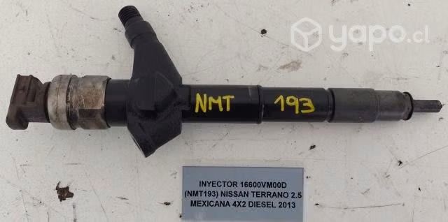 Inyector 16600VM00D (NMT193) Nissan Terrano 2.5