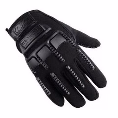 Guante Moto Bicicleta Táctico Negro 130 GR