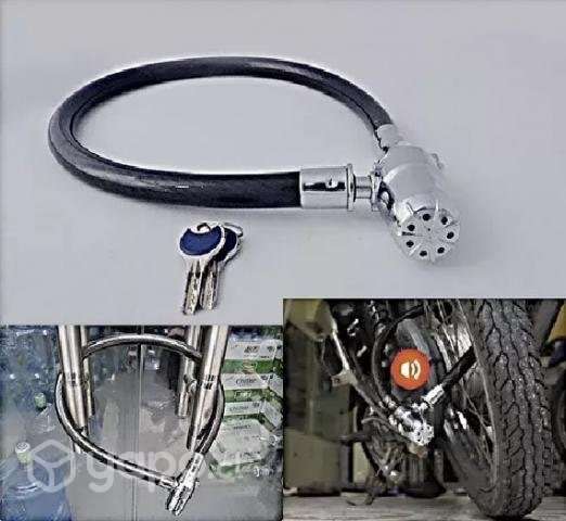 Cadena Para Moto Con Alarma - Imagen 2