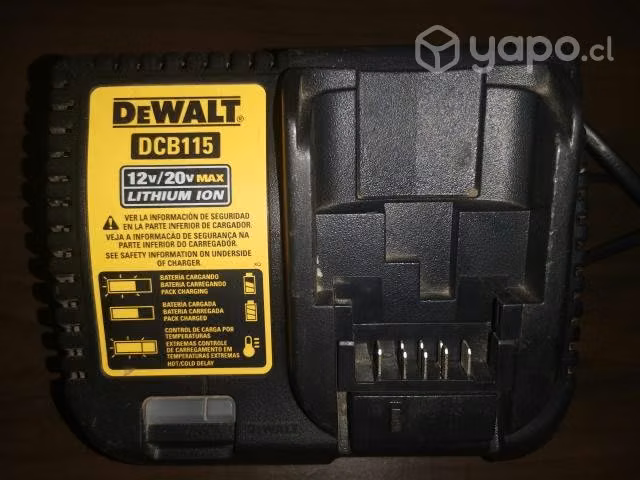 Cargador de batería Dewalt de 12 V. /20 V.