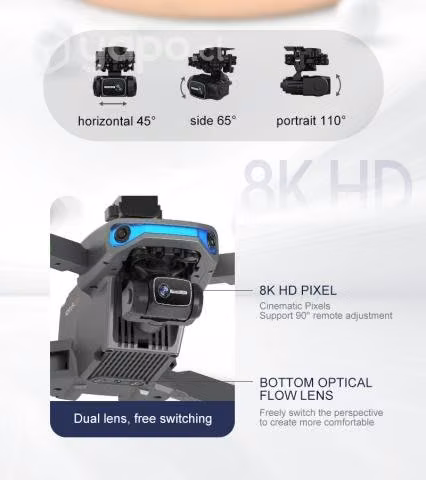 AE3 Pro Max-Dron Profesional con GPS, 8K