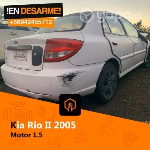 Fusilera kia rio II 2005