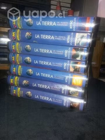 Película Documental La tierra vhs