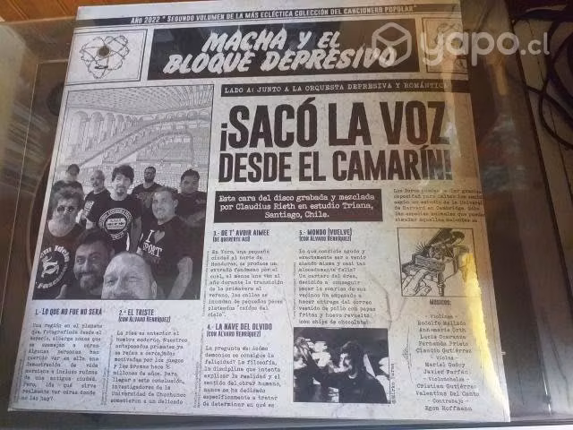 Vinilo Macha y el bloque depresivo