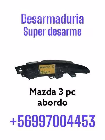 Sinoptico mazda 3 pc abordo desarmaduria