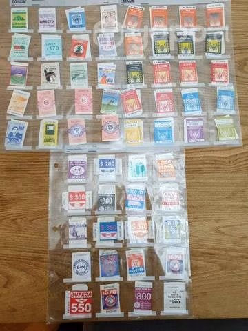 Colección Boletos de Mircro