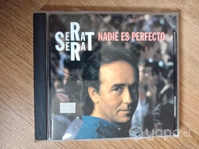 Cd Joan Manuel Serrat - Nadie es perfecto