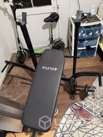 Para ejercicios reclinable
