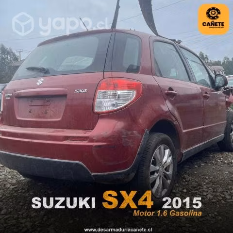 Suzuki SX4 2015 - Cinturón de seguridad