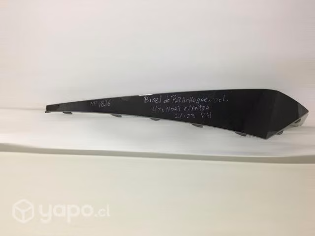 Moldura delantera rh hyundai elantra 2020 2023
