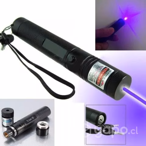 Puntero Laser Lila Purpura Uv Ultravioleta Fluor R