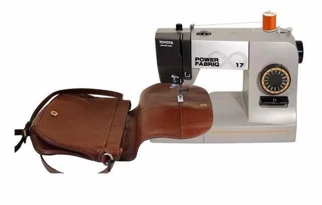 Máquina de coser cuero