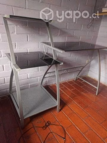 Escritorio de vidrio