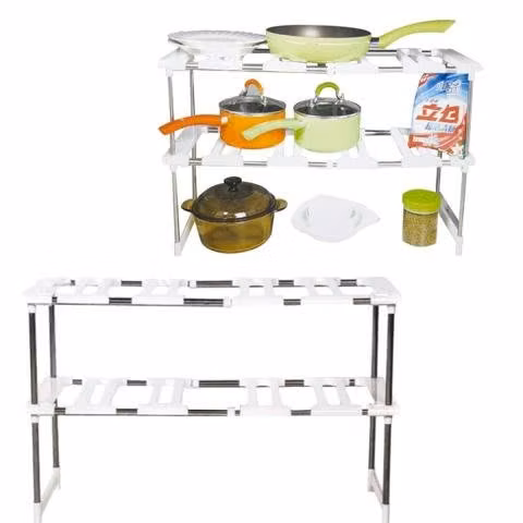 Estante Organizador 2 Niveles Multiuso Cocina