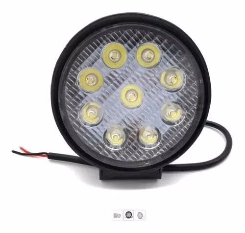 Luces Foco Neblinero Led 27w 4x4 Auto Camion Redon