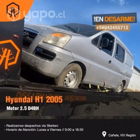 Butacas hyundai h1 2005
