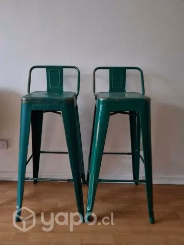 Taburetes de bar modelo high vintage