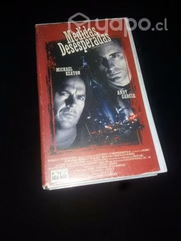 Película Medidas desesperadas vhs