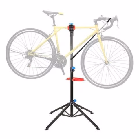 Stand telescopico para mantenimiento de bicicleta