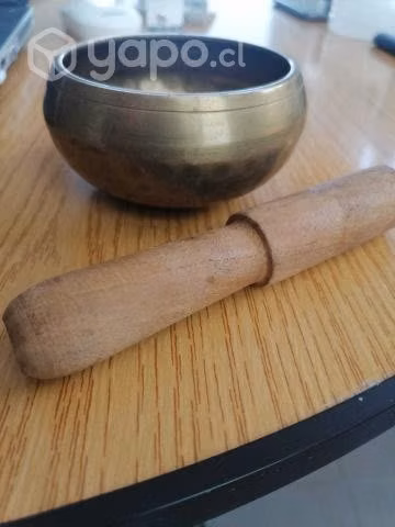 Cuenco tibetano 8 cm+ baqueta