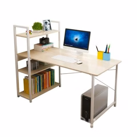 Escritorio Mueble Metal y Madera 115x55x120 CM