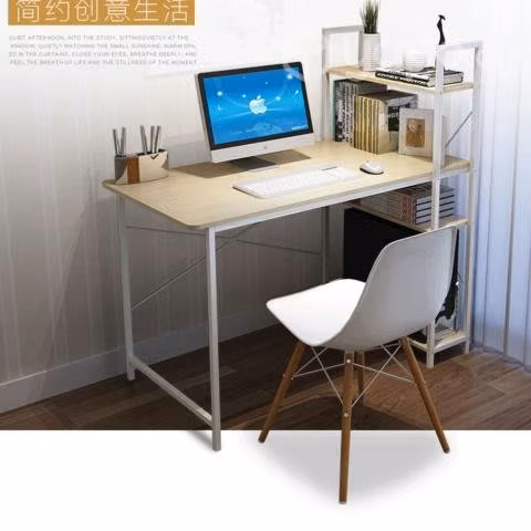 Escritorio Mueble Metal y Madera 115x55x120 CM