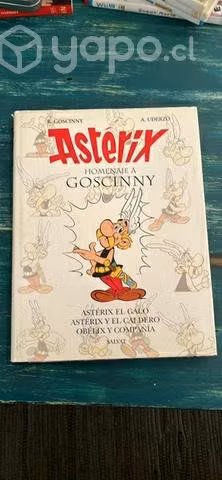 Comic de Asterix homenaje a Goscinny
