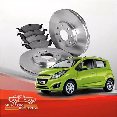 Pastillas + discos de freno pars chevroet spark