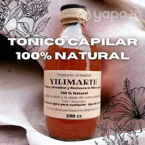 Tratamiento capilar. Reparador y Anticaida Natural