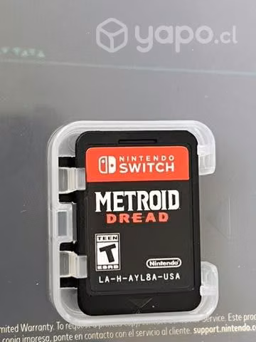 Juego Físico Nintendo Metroid Dread