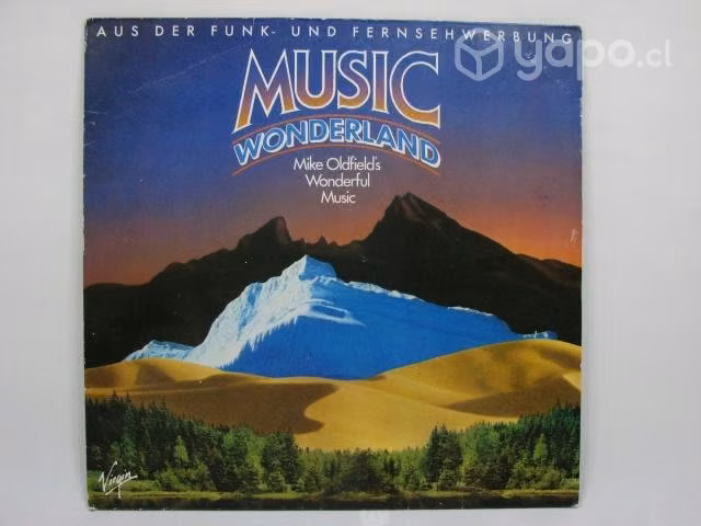 Vinilo Mike Oldfield Music Wonderland 1981 Ed. Ale