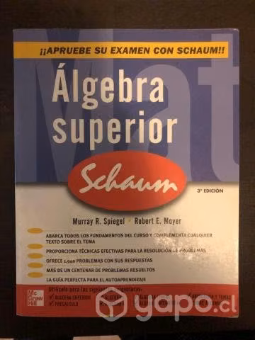 Álgebra Superior -Schaum