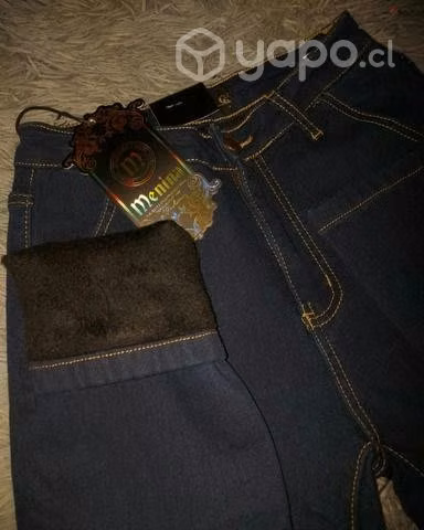 Jeans forrados menina - Imagen 2