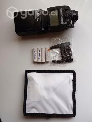 Flash yongnuo + accesorios
