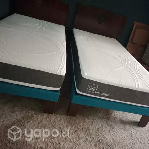 Cama de plaza y media 170.000 c/1.