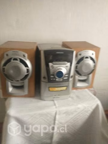 Equipo de música mini componente