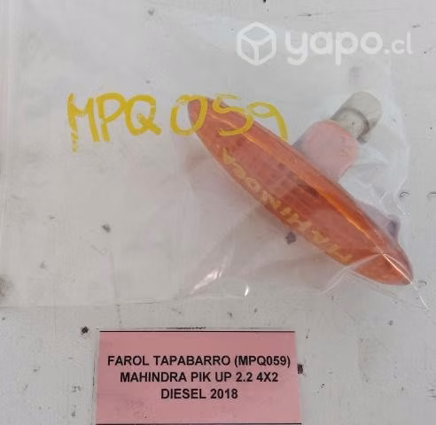 Farol Tapabarro (MPQ059) Mahindra Pik Up 2018