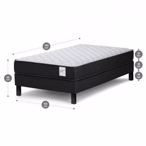 Cama Rosen Europea Wave 1,5 Plazas