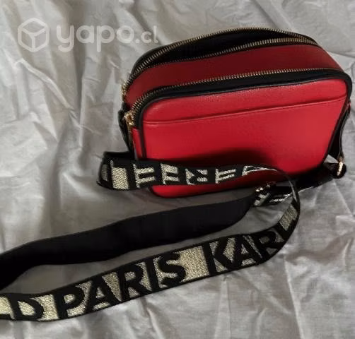 Bolso tipo cartero karl lagerferd nuevo
