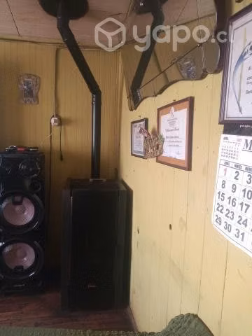 Poco uso estufa a pellet