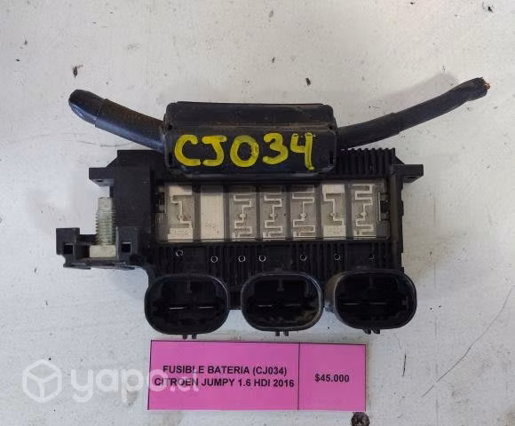 Fusible Bateria (CJ034) Citroen Jumpy 1.6 HDI 201