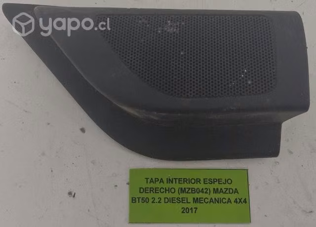 Tapa Interior Espejo Derecho (MZB042) Mazda BT50
