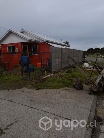 Casa en alerce sur