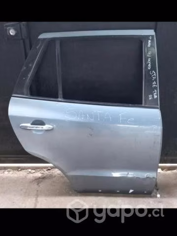 Puerta Trasera Derecha Hyundai Santa Fe 2006/2013