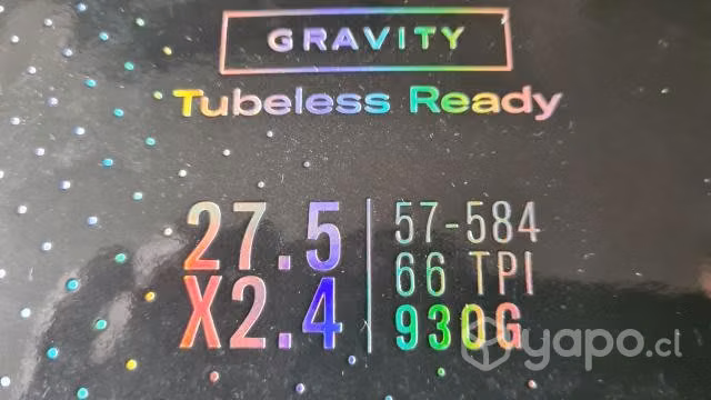 Hutchinson Griffus TanWall 2.4/2.5x27.5, Par Nuevo