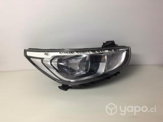 Foco optico rh hyundai accent rb 2016 2020